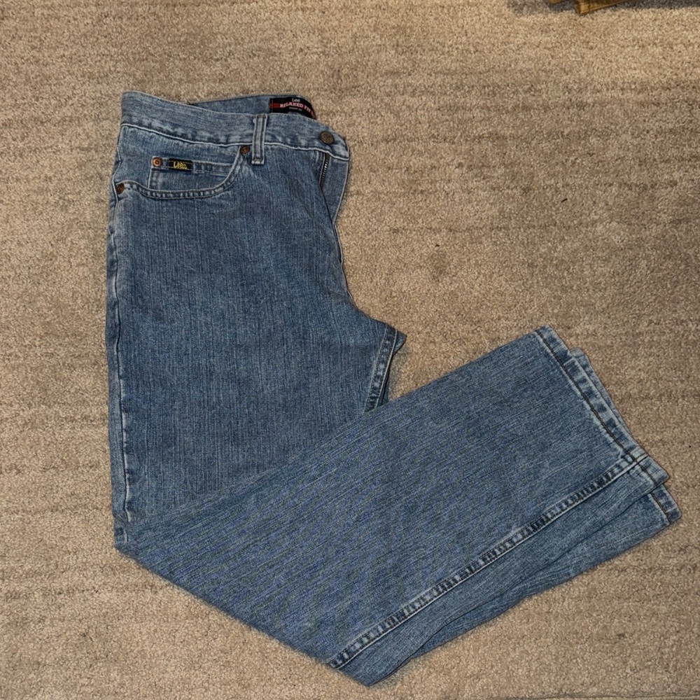 Vintage Lee Men's Relaxed Fit Denim Jeans